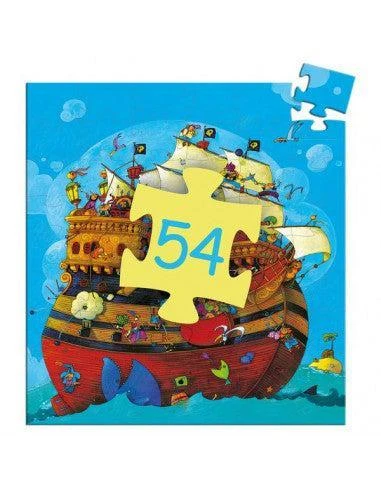 Djeco Le Bateau De Barberousse - Puzzle Silhouette 54 Pièces Pour Enfant De 5 Ans Et + – Image 4