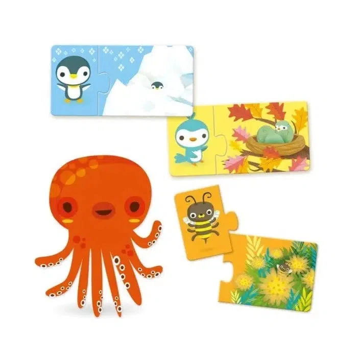 Djeco Puzzle Duo - Cache Cache – Image 2