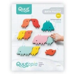 Quut Puzzle Pour Le Bain - Le Cortège D'animaux