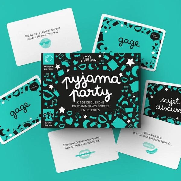 Pyjama Party - Kit De Discussions Entre Amis Dès 6 Ans – Image 2