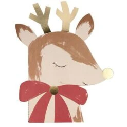 Meri-Meri Cahier De Dessin Et Gommettes - Renne - Loisir Créatif Enfant 3 Ans Et +