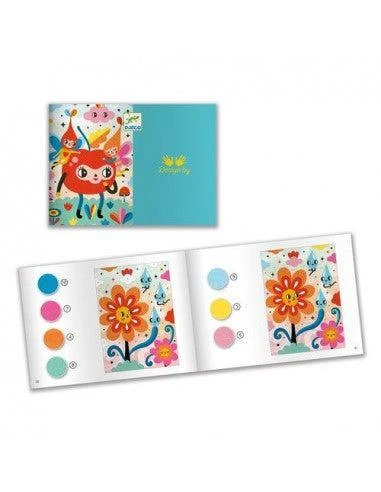 Djeco Sables Colorés, A Croquer - Coffret Loisir Créatif Enfant 4 à 8 Ans – Image 4