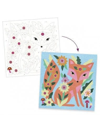 Djeco Sables Colorés, Garden Lights - Coffret Loisir Créatif Enfant 5 à 8 Ans – Image 6