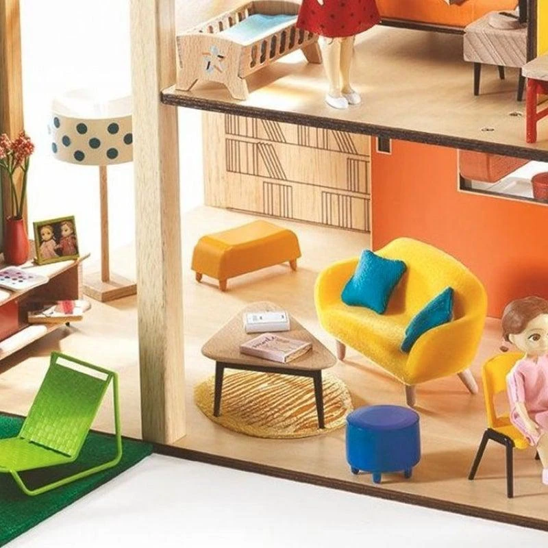 Djeco Le Salon - Mobilier Pour Maison De Poupées – Image 2