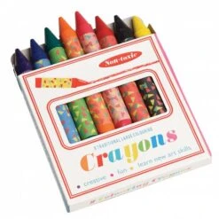 8 Crayons Ă La Cire Enfant 3 Ans Et +