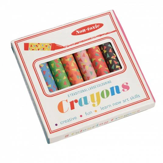 8 Crayons à La Cire Enfant 3 Ans Et + – Image 3
