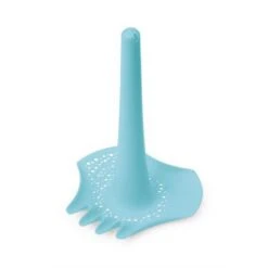 Quut Jeu De Plage 3 En 1: Pelle, Râteau, Tamis - Triplet Bleu Vintage