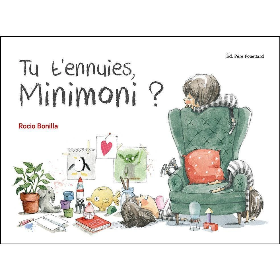 Tu T'ennuies, Minimoni ? - Livre Enfant 2 Ans Et +