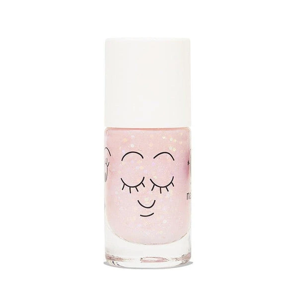 Vernis à L'eau - Polly, Rose Transparent Paillettes - Maquillage Enfant – Image 2