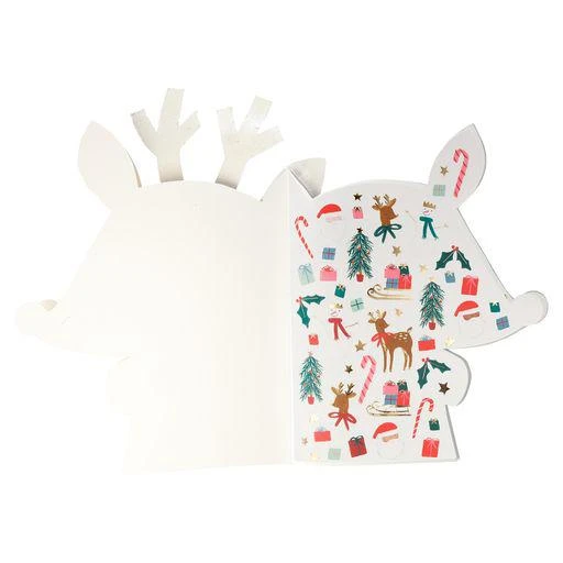 Meri-Meri Cahier De Dessin Et Gommettes - Renne - Loisir Créatif Enfant 3 Ans Et + – Image 3